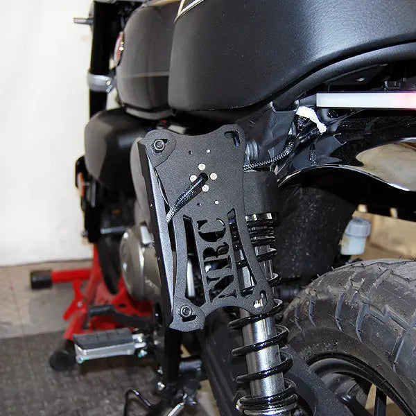 new rage cycles side mount license plate bracket honda monkey 2018