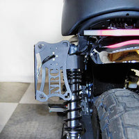 new rage cycles side mount license plate bracket honda monkey 2018