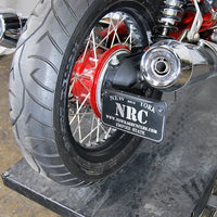new rage cycles side mount license plate bracket moto guzzi v7 2013