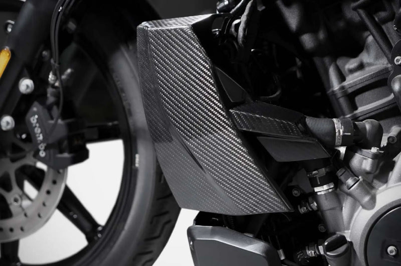 zard exhaust carbon fiber radiator covers harley davidson nightster 975 2022