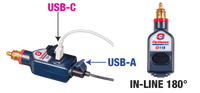 optimate sraight dual usb charger 90 elbow usb a usb c 1