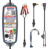 optimate 4 dual program motorcycle battery chargers