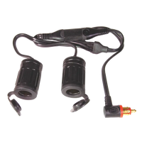 optimate dual socket to din y splitter cable