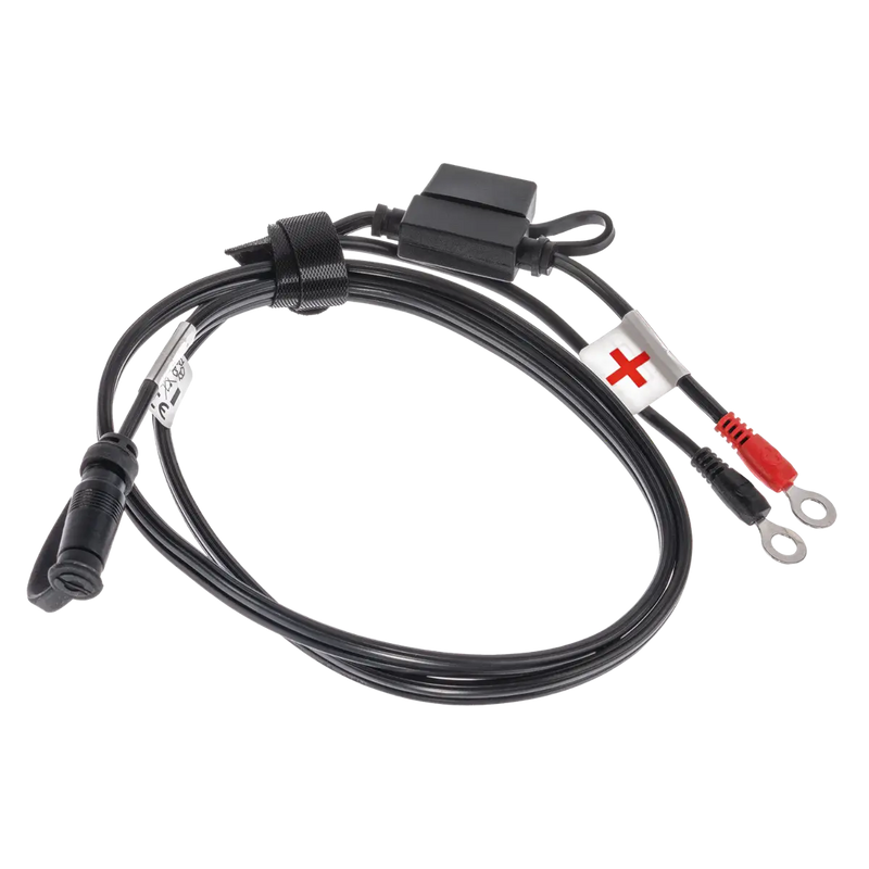 optimate motorcycle battery lead to 2 5mm barrel heated gear