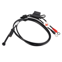 optimate motorcycle battery lead to 2 5mm barrel heated gear
