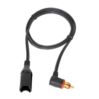 optimate sae to 90 degree din adapter cable