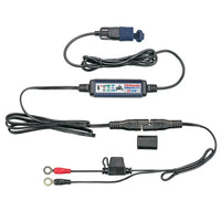 optimate sae to usb charger cable with battery harness