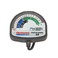 optimate state of charge motorcycle battery tester