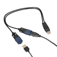 optimate usb y splitter cable