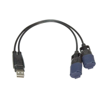 optimate usb y splitter cable