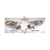 pivot pegz mk4 motorcycle foot pegs bmw r80gs r100gs 1981 1996