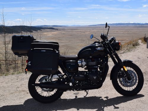 Triumph Bonneville T120 project bike
