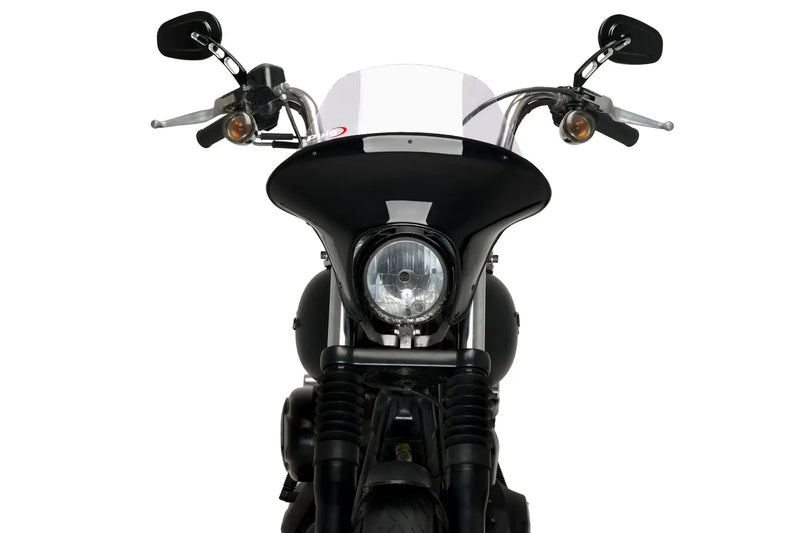 puig batwing sml touring screen harley davidson dyna street bob 2007 2017