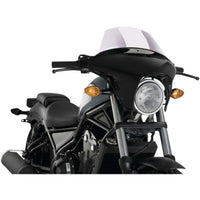 puig batwing sml touring screen matte black housing honda cmx 500 rebel 2017 2019