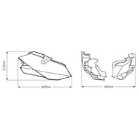 puig belly pan kawasaki z400 2019