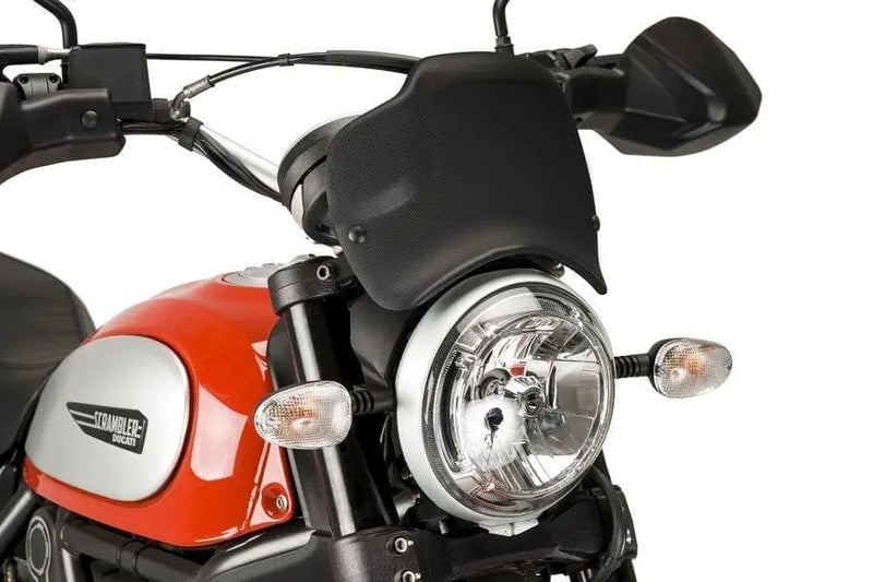 puig fly screen ducati scrambler classic cafe racer full throttle icon 2015