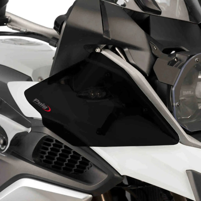 puig front upper deflectors bmw f750gs f850gs r1200gs r1250gs 2013 2021