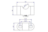 puig handlebar risers 30mm rise