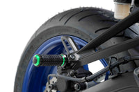 puig hi tech r fighter s footpegs with removable black rubber grip