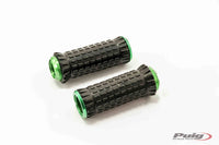 puig hi tech r fighter s footpegs with removable black rubber grip