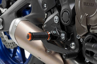 puig hi tech r fighter s footpegs with removable black rubber grip