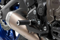 puig hi tech r fighter s footpegs with removable black rubber grip
