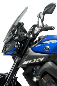 puig manual screen adjustment system yamaha mt 09 sp 2017 2020 black