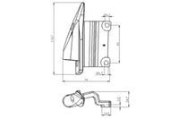 puig mirror adapter left side kymco ak 550 2017