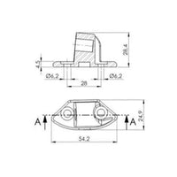 puig mirror adapter left side yamaha yzf r6 2006 2017
