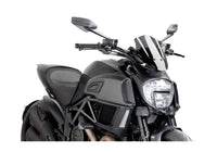 puig naked new generation windscreen ducati diavel 2014 2016