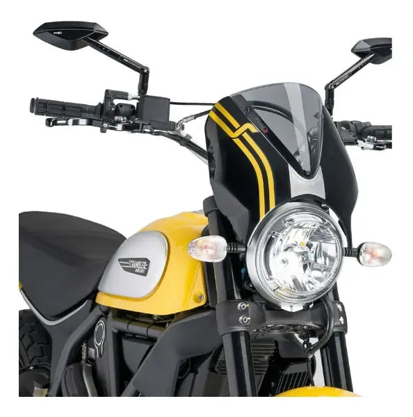 puig naked new generation windscreen ducati scrambler 2015 2023
