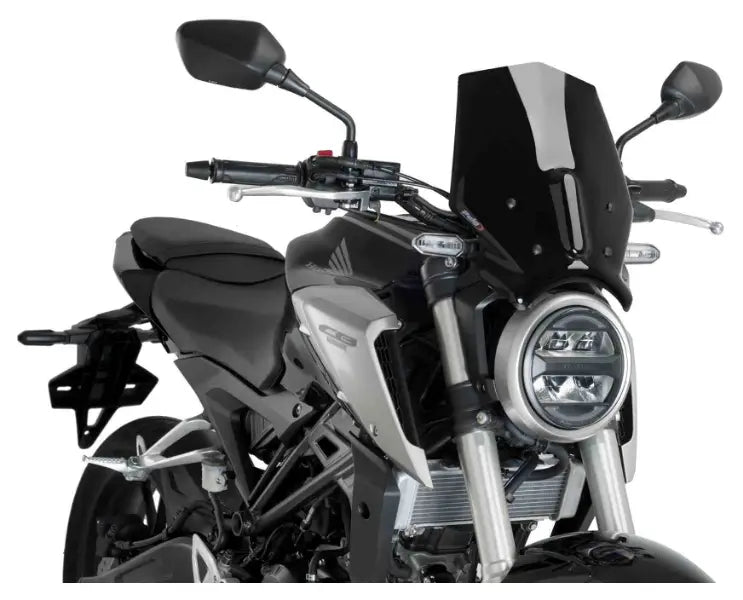 puig naked new generation windscreen honda cb300r 2019 2022