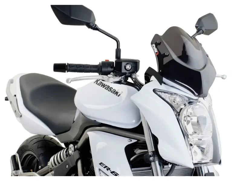 puig naked new generation windscreen kawasaki er6n 2009 2011