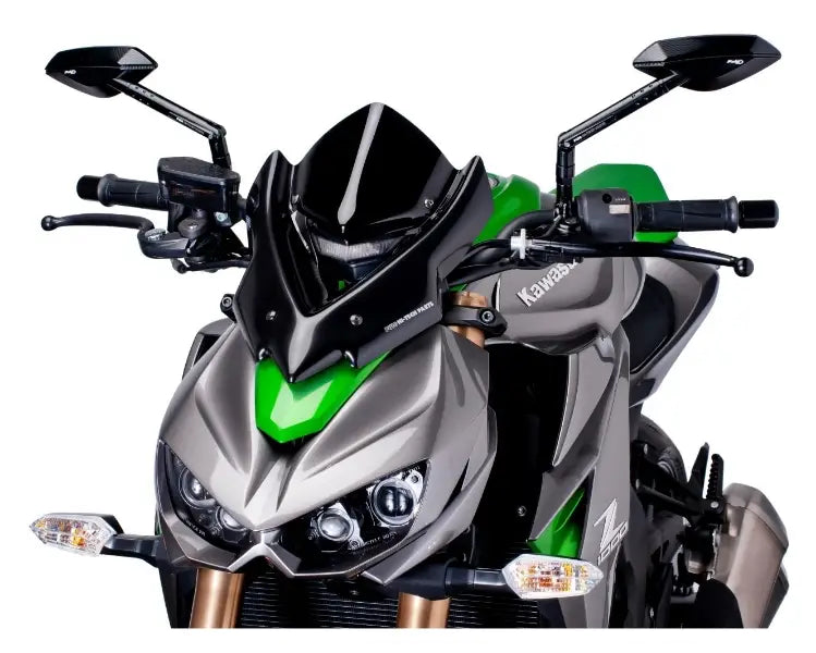 puig naked new generation windscreen kawasaki z1000 2014 2016