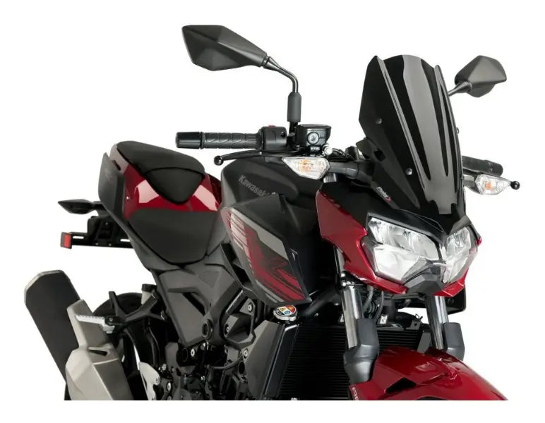 puig naked new generation windscreen kawasaki z400 2019 2023
