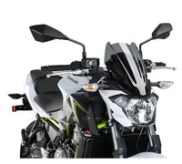puig naked new generation windscreen kawasaki z650 2017 2019
