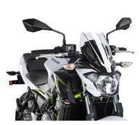 puig naked new generation windscreen kawasaki z650 2017 2019