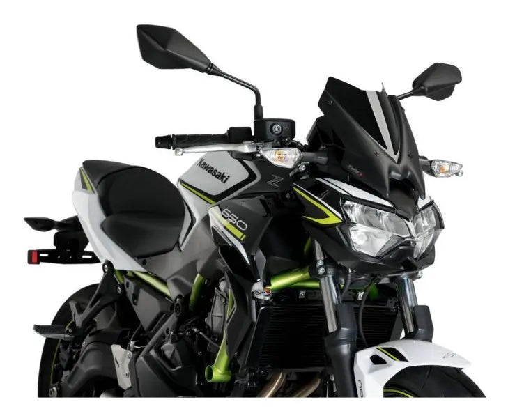 puig naked new generation windscreen kawasaki z650 2020 2023