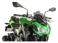 puig naked new generation windscreen kawasaki z900 2017 2019