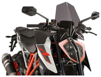 puig naked new generation windscreen ktm 1290 super duke r 2017 2019