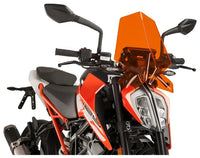 puig naked new generation windscreen ktm 390 duke 2017 2023