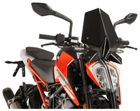puig naked new generation windscreen ktm 390 duke 2017 2023