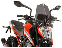 puig naked new generation windscreen ktm 390 duke 2017 2023