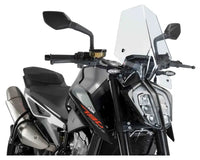 puig naked new generation windscreen ktm 790 890 duke r gp 2018 2023