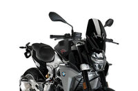 puig naked sport screen bmw f900 r 2020 with original bmw support