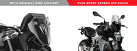 puig naked sport screen bmw f900 r 2020 with original bmw support