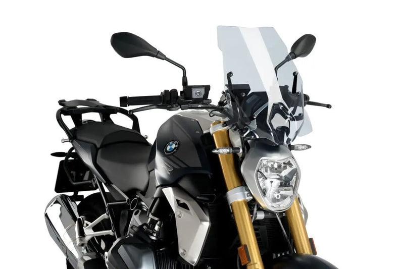 puig naked touring screen bmw r1250r 2019 2022 not compatible with original bmw screen support