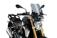 puig naked touring screen bmw r1250r 2019 2022 not compatible with original bmw screen support