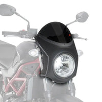 puig nose fairing carbon look housing with screen suzuki sv650n 2016