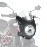 puig nose fairing carbon look housing with screen suzuki sv650n 2016